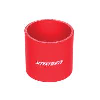 Mishimoto 2.5 Inch Red Straight Coupler - MMCP-25SRD