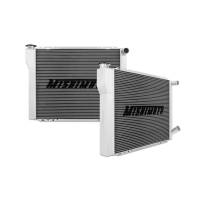 Mishimoto Universal Dual Pass Race Radiator 27x19x3 Inches Aluminum Radiator - MMRAD-DBP-26