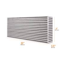 Mishimoto Universal Air-to-Air Intercooler Core - 22in / 6in / 3.5in - MMUIC-09