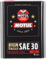 Motul Classic SAE 30 Oil - 6x2L - 104509