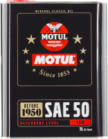 Motul Classic SAE 50 Oil - 2L - 104510