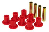 Prothane 87-96 Jeep Front Spring & Shackle Bushings - Red - 1-1005
