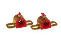 Prothane Universal Greasable Sway Bar Bushings - 1in - Type A Bracket - Red - 19-1158