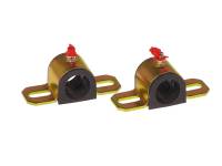 Prothane Universal Greasable Sway Bar Bushings - 1in - Type A Bracket - Black - 19-1158-BL