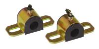 Prothane Universal Greasable Sway Bar Bushings - 18MM - Type A Bracket - Black - 19-1161-BL