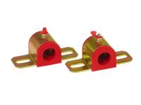 Prothane Universal Greasable Sway Bar Bushings - 15/16in - Type B Bracket - Red - 19-1176