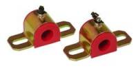 Prothane Universal Greasable Sway Bar Bushings - 29MM - Type B Bracket - Red - 19-1185