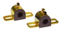 Prothane Universal 90 Deg Greasable Sway Bar Bushings - 13/16in - Type B Bracket - Black - 19-1206-BL