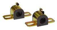 Prothane Universal 90 Deg Greasable Sway Bar Bushings - 25MM - Type B Bracket - Black - 19-1213-BL