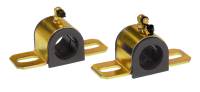 Prothane Universal 90 Deg Greasable Sway Bar Bushings - 30MM - Type B Bracket - Black - 19-1218-BL