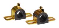 Prothane Universal 90 Deg Greasable Sway Bar Bushings - 31MM - Type B Bracket - Black - 19-1219-BL