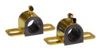 Prothane Universal 90 Deg Greasable Sway Bar Bushings - 32MM - Type B Bracket - Black - 19-1220-BL