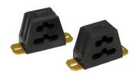 Prothane Universal Bump Stop 4 Multi-Mount - Black - 19-1310-BL