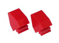Prothane Universal Bump Stop Pull Through Style - Red - 19-1327
