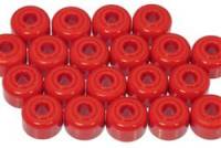 Prothane Universal Shock Mount / End Link 5/8 ID SM 1/2 Hour Glass - Red - 19-1818