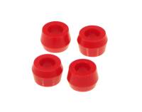 Prothane Universal Shock Bushings - Small Hourglass - 5/8 ID - Red - 19-915