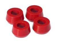 Prothane Universal Shock Bushings - Large Hourglass - 11/16 ID - Red - 19-917