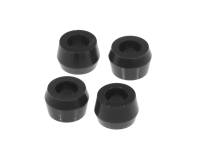Prothane Universal Shock Bushings - Large Hourglass - 3/4 ID - Black - 19-918-BL