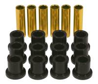 Prothane 57-72 Ford F100/F150 Rear Spring & Shackle Bushings - Black - 6-1001-BL