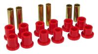 Prothane 73-79 Ford F350 2wd Rear Leaf Spring Bushings - Red - 6-1006