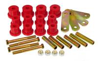 Prothane 62-67 Chevy Nova HD Spring & Shackles Bushings - Red - 7-1056