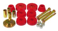 Prothane 63-66 Chevy C10 1/2Ton 2wd PU Body Mount - Red - 7-118