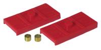 Prothane 67-69 Chevy Camaro/Firebird Lower Spring Pad (Mono) - Red - 7-1705