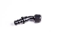 Radium Engineering 45 Degree 8AN Pushlok Hose End Fitting - 14-0207