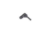 Radium Engineering 1/8in NPT Male to 3/16in Barb 90 Degree Fitting - 14-0344