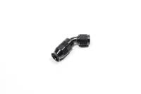 Radium Engineering -6AN 45 Degree PTFE Hose End - Black - 14-0632