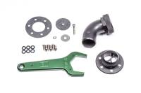 Radium Remote Mount Fill Neck - 24AN Elbow - 1.5in Barb - 20-0547