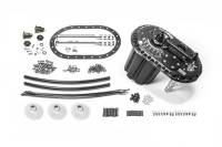 Radium Engineering FCST-X Brushless Ti Automotive E5LM Fuel Cell Surge Tank (Pumps NOT Included) - 20-1993-00