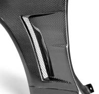Seibon - Seibon 99-01 Nissan Skyline R34 NSW-Style Carbon Fiber (Gloss Finish) Fenders (Pair) - FF9901NSR34-NSW - Image 4
