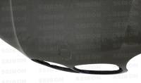 Seibon - Seibon 02-05 BMW E46 2dr OE Carbon Fiber Hood - HD0205BMWE462D-OE - Image 2