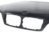 Seibon - Seibon 02-05 BMW 3 Series 4dr E46 (Manuf Date 7/02-7/06 Models Only) OEM-Style Carbon Fiber Hood - HD0205BMWE464D-OE - Image 2