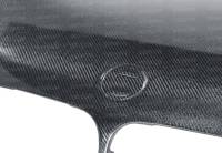 Seibon - Seibon 02-05 BMW 3 Series 4dr E46 (Manuf Date 7/02-7/06 Models Only) OEM-Style Carbon Fiber Hood - HD0205BMWE464D-OE - Image 3