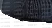 Seibon - Seibon 05-08 BMW 3 Series 4 dr (Excl 10/04-05/08 M3) OEM Carbon Fiber Hood - HD0507BMWE90-OE - Image 2