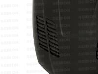 Seibon - Seibon 08-11 BMW 1 Series (E81/E82) 2DR/HB GTR-Style Carbon Fiber Hood - HD0809BMWE822D-GTR - Image 3