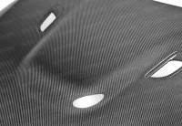 Seibon - Seibon 10-12 BMW E92 2DR LCI BM Style Carbon Fiber Hood - HD1112BMWE922D-BM - Image 2