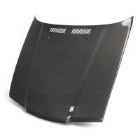 Seibon - Seibon 92-98 BMW 3 Series 2dr (E36) (Exc 318) OEM Carbon Fiber Hood - HD9298BMWE362D-OE - Image 3