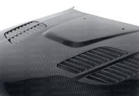 Seibon - Seibon 97-03 BMW 5 Series 4Dr (E39) GTR-Style Carbon Fiber Hood - HD9703BMWE39-GTR - Image 2