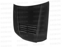Seibon - Seibon 99-01 Nissan S15 DS-Style Carbon Fiber Hood - HD9901NSS15-DS - Image 2