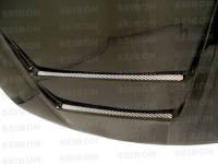 Seibon - Seibon 99-01 Nissan S15 DV IICarbon Fiber Hood - HD9901NSS15-DVII - Image 2