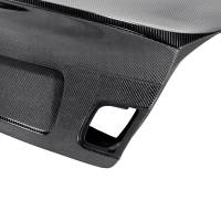 Seibon - Seibon 99-04 BMW 3 Series 2DR E46 CSL Carbon Fiber Trunk Lid - TL9904BMWE462D-C - Image 4