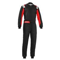 Sparco Suit Rookie Small BLK/RED - 002343NRRS1S