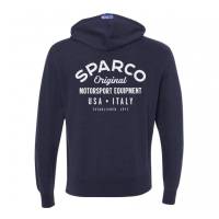 SPARCO - Sparco Sweatshirt ZIP Garage NVY - Large - SP04800BM3L - Image 2