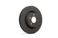 Hawk Performance - Hawk Talon 2009 BMW 335d E90 Body Code Drilled and Slotted Front Brake Rotor Set - HTC4862 - Image 2