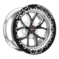 Weld - Weld S76 17x10.5 / 5x120 BP / 7.7in. BS(50mm Offset) Black Wheel (High Pad) - Single Beadlock - 76HP7105N77F - Image 2