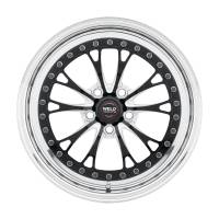 Weld - Weld Vitesse 17x10 / 5x4.5mm BP / 8in. BS Low Pad Black Wheel - Polished Non-Beadlock - 94LB7100A80A - Image 2