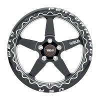 Weld - Weld S904 15x10 Ventura Beadlock 5x115 ET22 BS6.4 Gloss BLK MIL DIA 78.1 - S904B0071P22 - Image 2